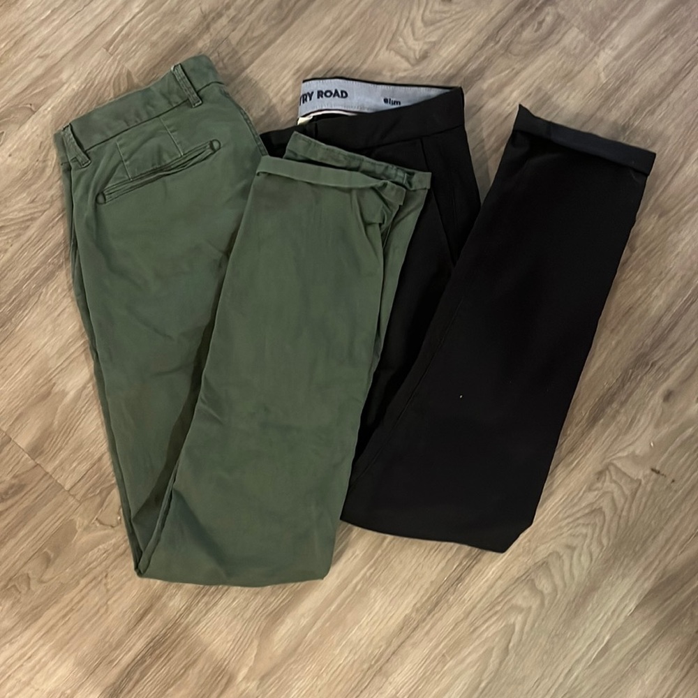 Country Road Men’s 2for1 Slim Fit Trousers